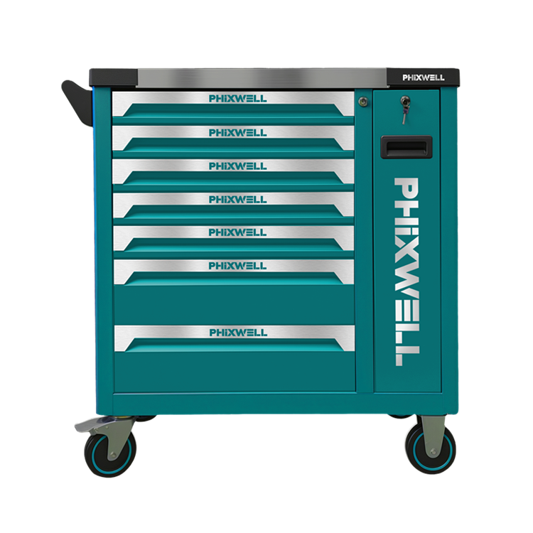 719509 PHIXWELL 7 drawers tool storage cabinet na may 309pcs tool set