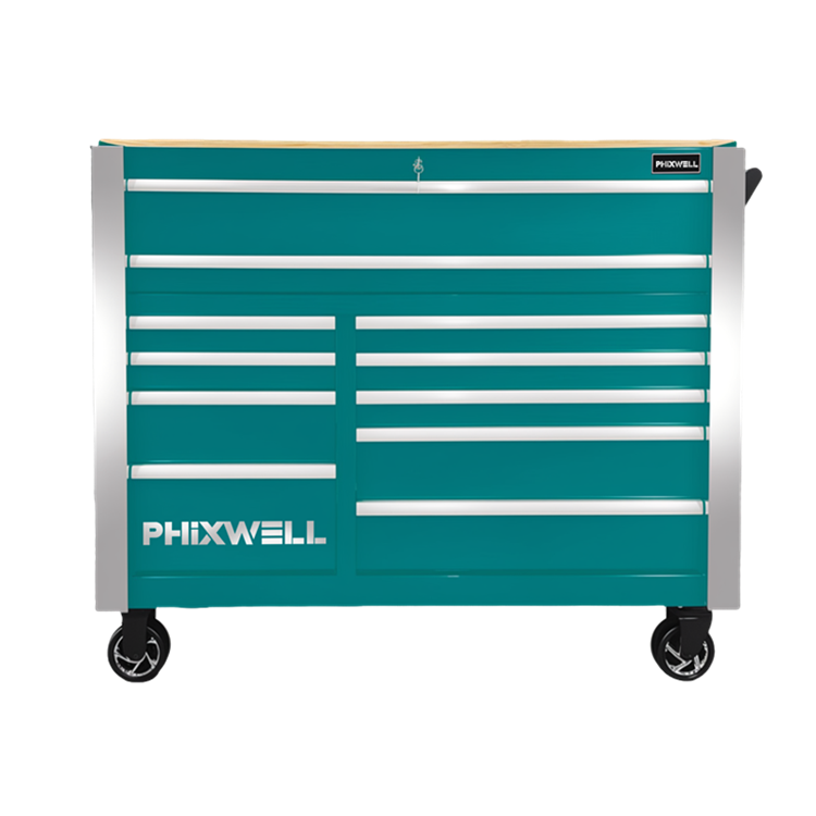 719520PHIXWELL 11 drawer Tool Cabinet na may 377pcs Tool Set