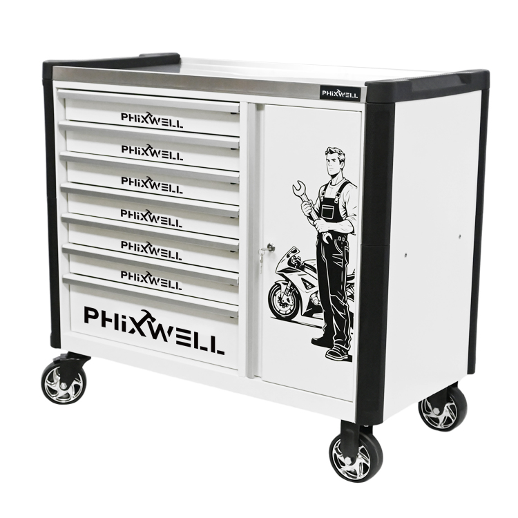 719516 PHIXWELL 7 drawer bagong modelong tool cabinet