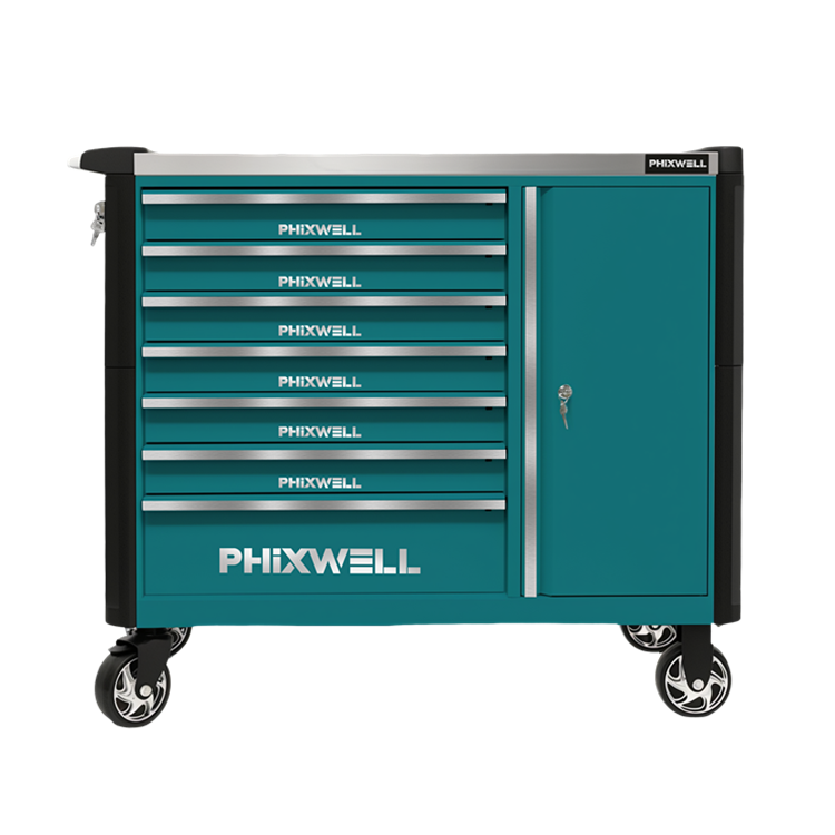 719516 PHIXWELL 7 drawer bagong modelong tool cabinet