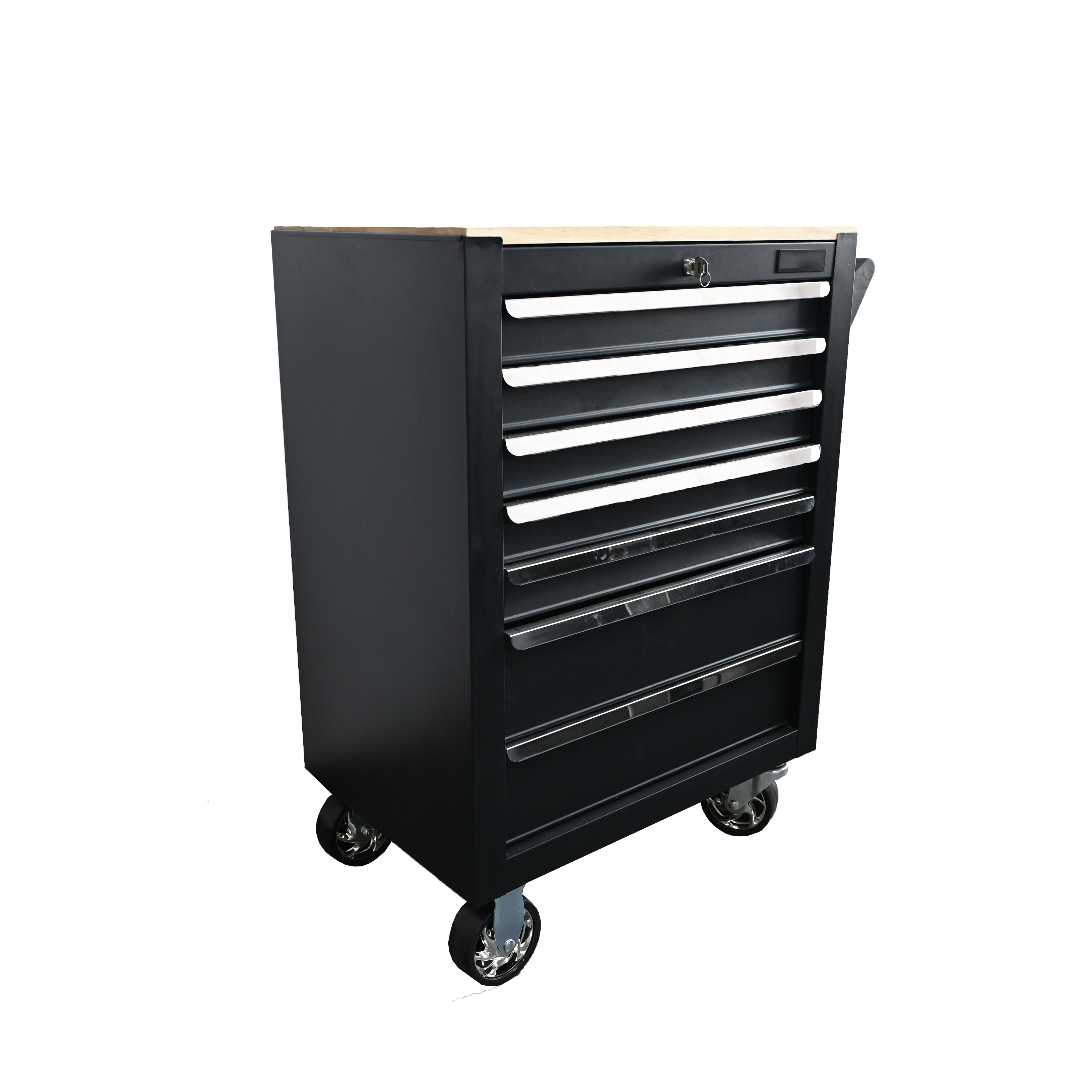 719506 PHIXWELL 7 drawers storage cabinet na may countertop na gawa sa kahoy