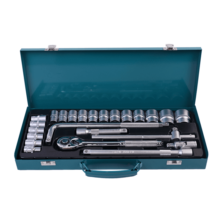 717303 PHIXWELL 24 PCS IRON BOX SOCKETS SET