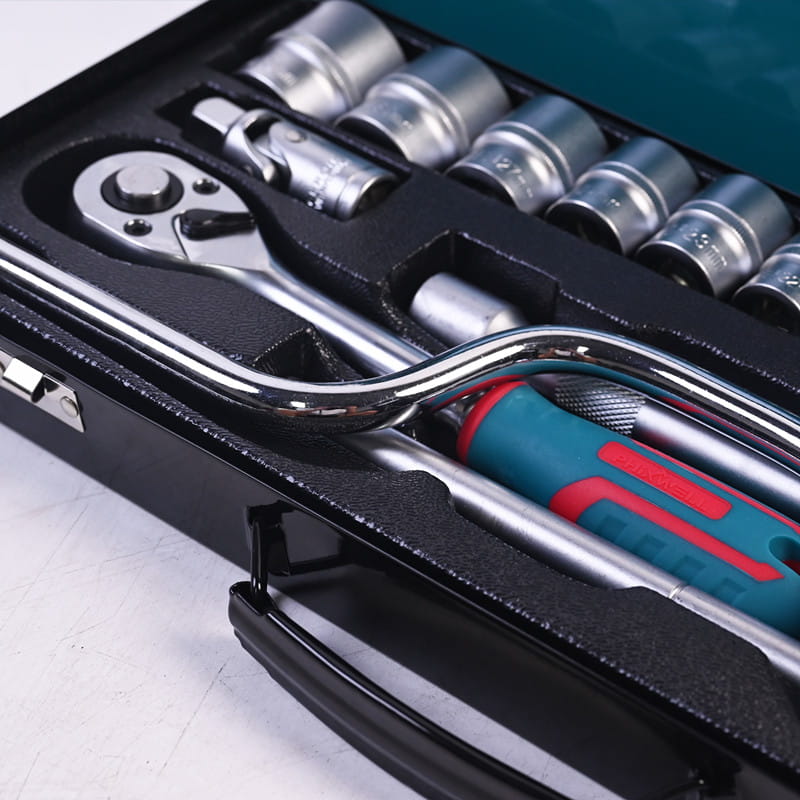717306 PHIXWELL 24 PCS IRON BOX SOCKETS SET