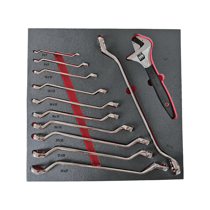 719520PHIXWELL 11 drawer Tool Cabinet na may 377pcs Tool Set