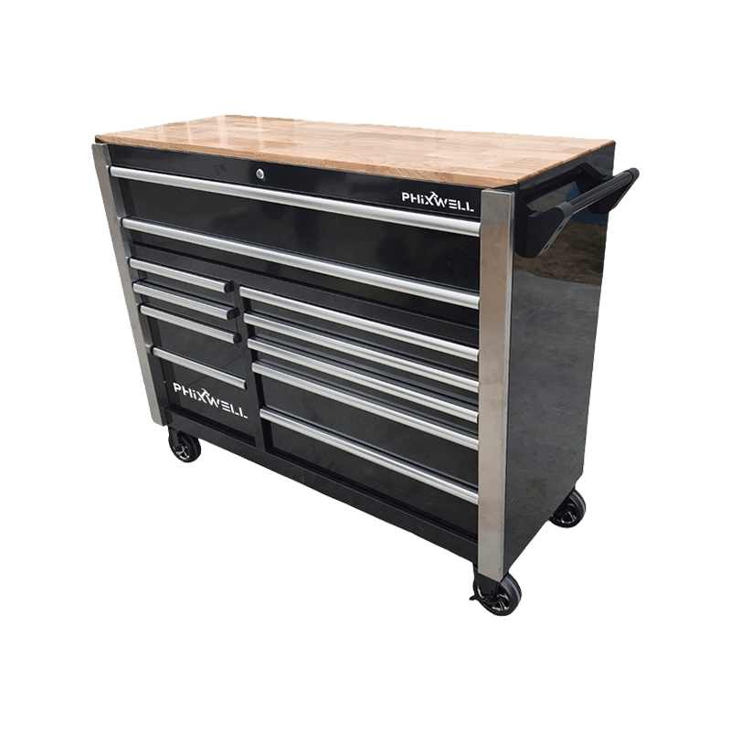 719520PHIXWELL 11 drawer Tool Cabinet na may 377pcs Tool Set